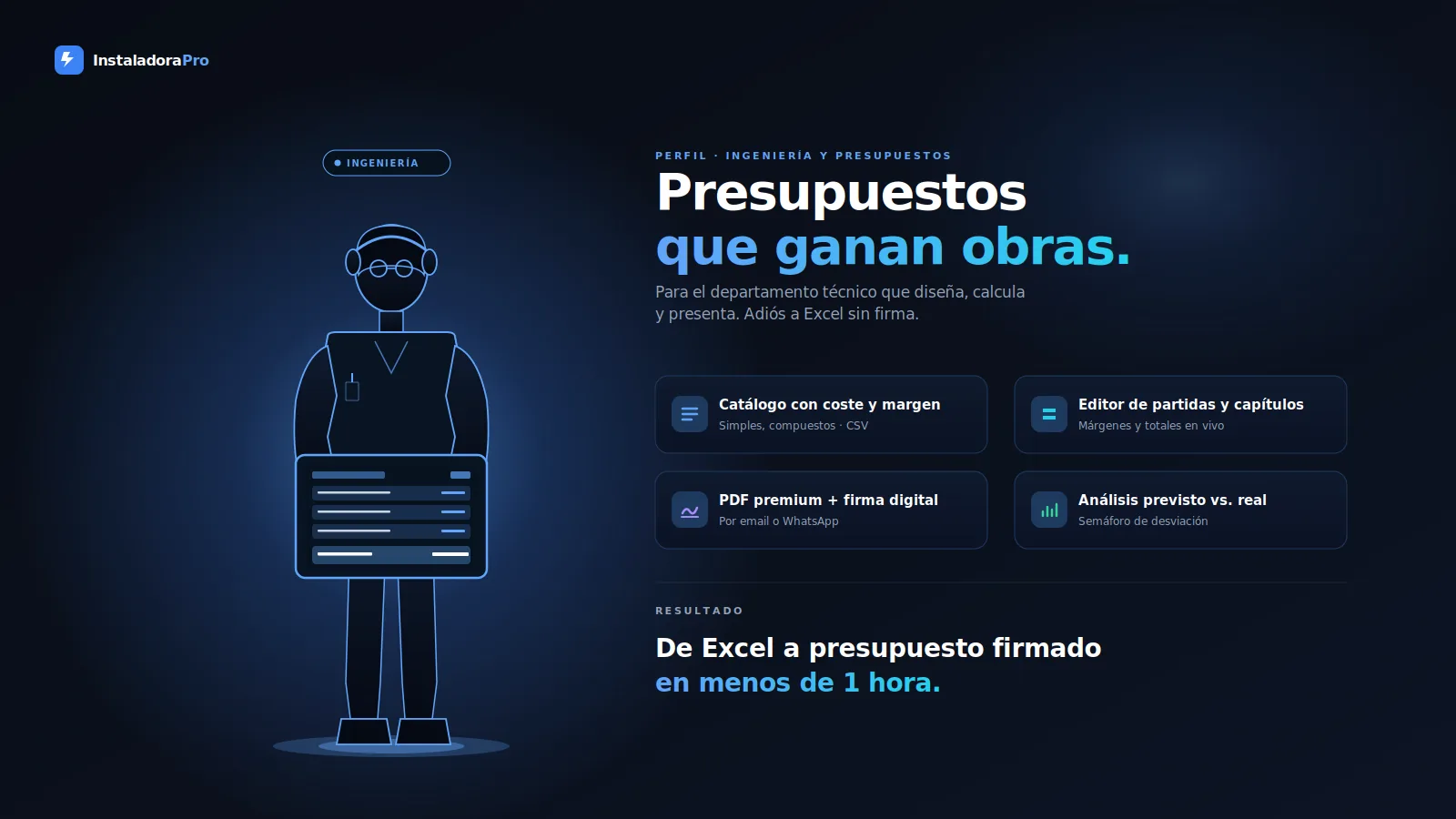 Ingeniería y presupuestos